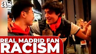 Chinese REPORTER faces RACISM from REAL MADRID FANS during postgame interview  Real Madrid [upl. by Danya]