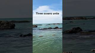 Discover Kanyakumari The Meeting Point of Three Oceans shorts nature [upl. by Ezitram204]