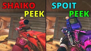 Which QUICK PEEK is The FASTEST in Rainbow Six Siege [upl. by Ntsud]