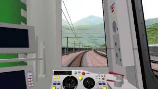 openBVE MTR Tsuen Wan Line Tsuen Wan to Tsuen Wan Deport [upl. by Anetta]