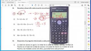 Nivelación de estudios1ºCicloClase Online Vie 2509Ecuaciones de primer grado [upl. by Ane]