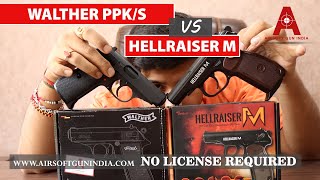 Walther ppk vs Hellraiser M co2 pistol [upl. by Gus482]