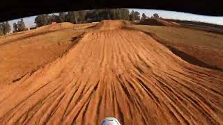 Onboard with a 50 Husqvarna On motocross track [upl. by Riada22]