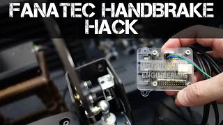 FANATEC HACKS  Connecting your Fanatec Handbrake through a Heusinkveld or other controller [upl. by Walli]