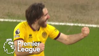 Ben Brereton Diaz scores in 20 seconds to give Blades lead v Palace  Premier League  NBC Sports [upl. by Einhoj]