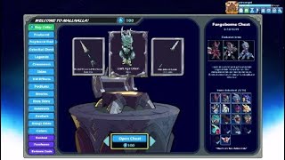 Opening the Forgebone chest in brawlhalla [upl. by Halla]