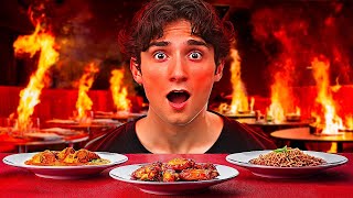 Eating The Spiciest Food At Restaurants [upl. by Eibbor]