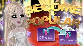 HOW TO BECOME POPULAR ON MSP [upl. by Ahmed626]