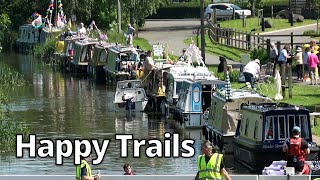 334 Tiny Canal Boats You Can Tow Trailboat Festival 2024 [upl. by Bartley]