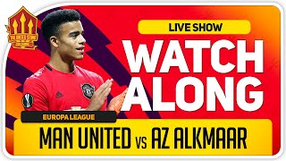 MANCHESTER UNITED vs AZ ALKMAAR  With Mark Goldbridge LIVE [upl. by Arita]