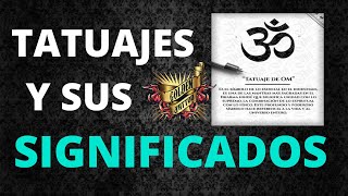 ¿Qué significan estos Tatuajes guía de SIGNIFICADOS de los mejores diseños [upl. by Ihcego]