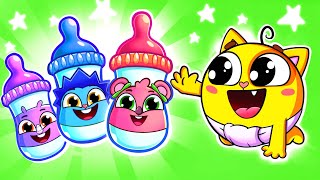 Bottle Feeding Song 🍼😋 Funny Kids Songs 😻🐨🐰🦁 by Baby Zoo Karaoke [upl. by Bond]