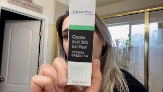 YEOUTH Glycolic Acid Peel Amazon Review [upl. by Divod]