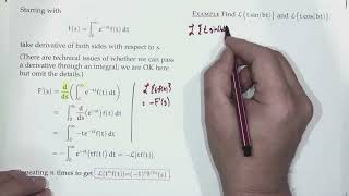 Differential Eqns F2227  Laplace transform rules of derivatives integrals and convolution [upl. by Aierdna665]