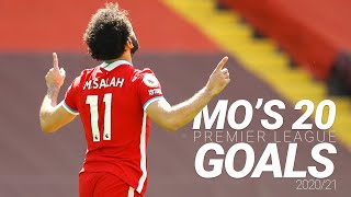 Mo Salahs 20 Premier League Goals  202021 ⚽️ [upl. by Emily]