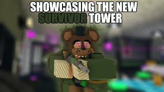 FNAFTD Showcasing The New Survivor Tower in FNAFTD [upl. by Gilmer]