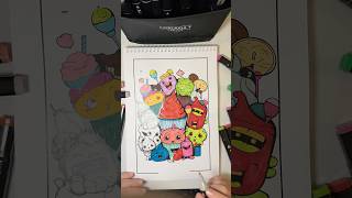 Candy crush part 4 art candy colors sweets drawing diy artandcraft [upl. by Grew467]