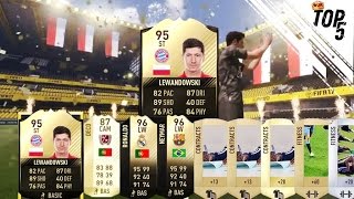 Inform Lewandowski In A Pack Top 5 Luckiest Packs Fifa 17 Ultimate Team [upl. by Nic]