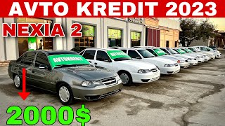 AVTO KREDIT NARXLARI 2023АВТО КРЕДИТ НАРХЛАРИ 2023AVTO KREDIT 2023 [upl. by Riordan]