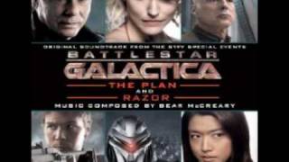 Battlestar Galactica The Plan and Razor Soundtrack Apocalypse Part 1 Track 6 [upl. by Maro]