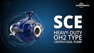 Ruhrpumpen SCE Process Centrifugal Pump OH2 type [upl. by Sikram150]