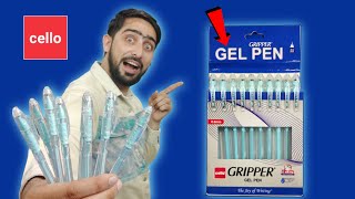 Cello Gripper Gel Pen  Best Pen Under 10 Rupees  Water Proof Gel Pen  Best Gel Pen  Cello Pen [upl. by Jeanelle]