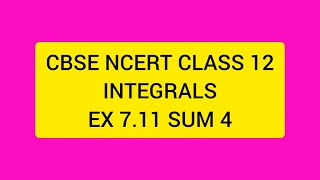 Class 12 Math NCERT  Chapter 7 Integral  Ex 73 Solution  VidyaWise  2024  25 [upl. by Kopple]