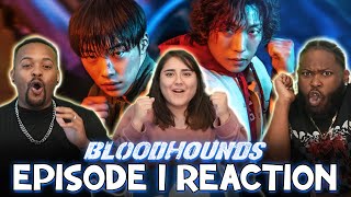 Best Action Series SinceSinceA LONG TIME Bloodhounds Episode 1 Reaction  사냥개들 [upl. by Yssim]