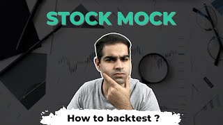 Backtesting a Trading Strategy StepbyStep Guide  Stock Mock [upl. by Annor]