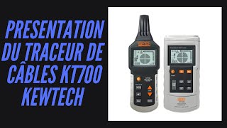 PRESENTATION ET TEST DU LOCALISATEUR DE CABLE KT700 DE KEWTECH [upl. by Benildas]