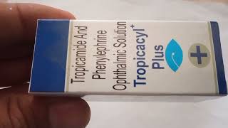 Tropicacyl Plus Eye Drops  Tropicamide amp Phenylephrine Ophthalmic Solution  Tropicacyl Plus Eye [upl. by Eelame]