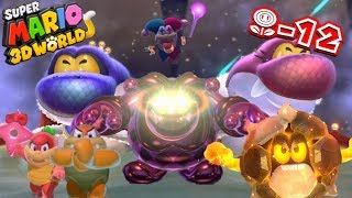 Super Mario 3D World  Boss Blitz Flower12 [upl. by Marci411]