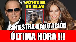 THALIA ACABA de DESCUBRIR LA SINIESTRA HABITACIÓN de TOMMY MOTTOLA y FOTO DE SU HIJ4 con DIDDY COMBS [upl. by Attolrahc990]