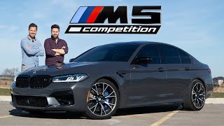 2021 BMW M5 Competition LCI Review  120000 Monster In A Suit [upl. by Jehovah532]