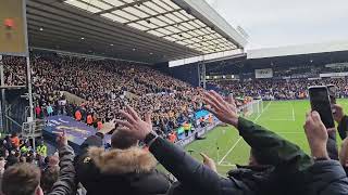 WBA VS WOLVES FANS SING LIQUIDATOR [upl. by Nimajeb]