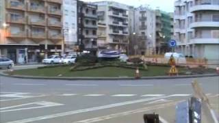 BLANES STORM Costa Brava NO BEACH AGAIN DEC 2008 [upl. by Malia239]