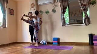 Ashtanga half primary series led classwithout finishing sequences [upl. by Dream]