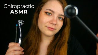 Chiropractic Assessment Reflex Sensation amp Range of Movement Testing Palpation 🌟 ASMR Roleplay [upl. by Alleb]