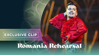 WRS  Llámame  Exclusive Rehearsal Clip  Romania 🇷🇴  Eurovision 2022 [upl. by Llennyl460]