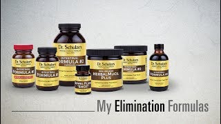 My Elimination Formulas by Dr Schulze  Intestinal Formula Bowel Flush [upl. by Czarra444]