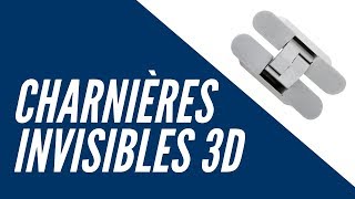 Charnières Invisibles 3D  Portes dintérieur [upl. by Ydne]