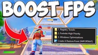 Fortnite Chapter 2 Remix FPS BOOST FIX Fortnite FPS Drops [upl. by Dwaine]