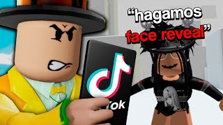 ½ Hora Rosteando TikToks Cringe De Roblox [upl. by Ecirtak]