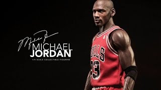 ENTERBAY NBA 14 麥可喬丹 Michael Jordan HD1015 開箱 [upl. by Einnek]