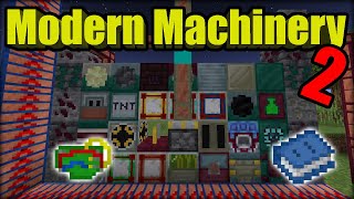 Modern Machinery Addon Minecraft PE MCPE Bedrock Edition Mod [upl. by Rubia610]