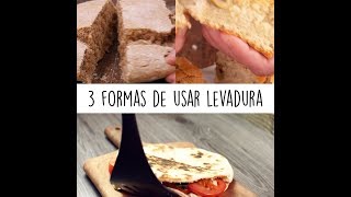 3 recetas de panes con levadura para preparar en casa [upl. by Tollmann]