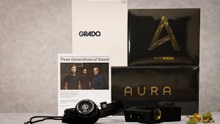 Unboxing Headphone Grado SR80x  made in USA [upl. by Lekar]