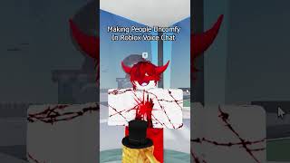 MAKING PEOPLE UNCOMFY IN ROBLOX [upl. by Eenej585]