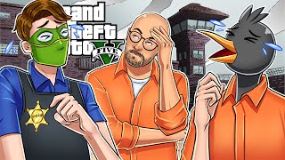 The boys Break into prison gta heist finale [upl. by Nosremaj]