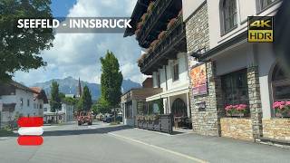 🇦🇹 Seefeld  Innsbruck Alpine drive in Tirol [upl. by Gable]